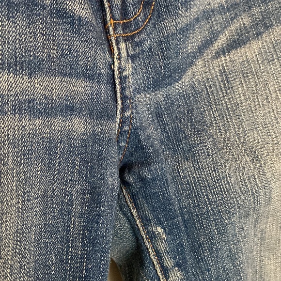 Madewell Slim Straight Jeans: Distressed Button-Front Edition - Picture 14 of 14